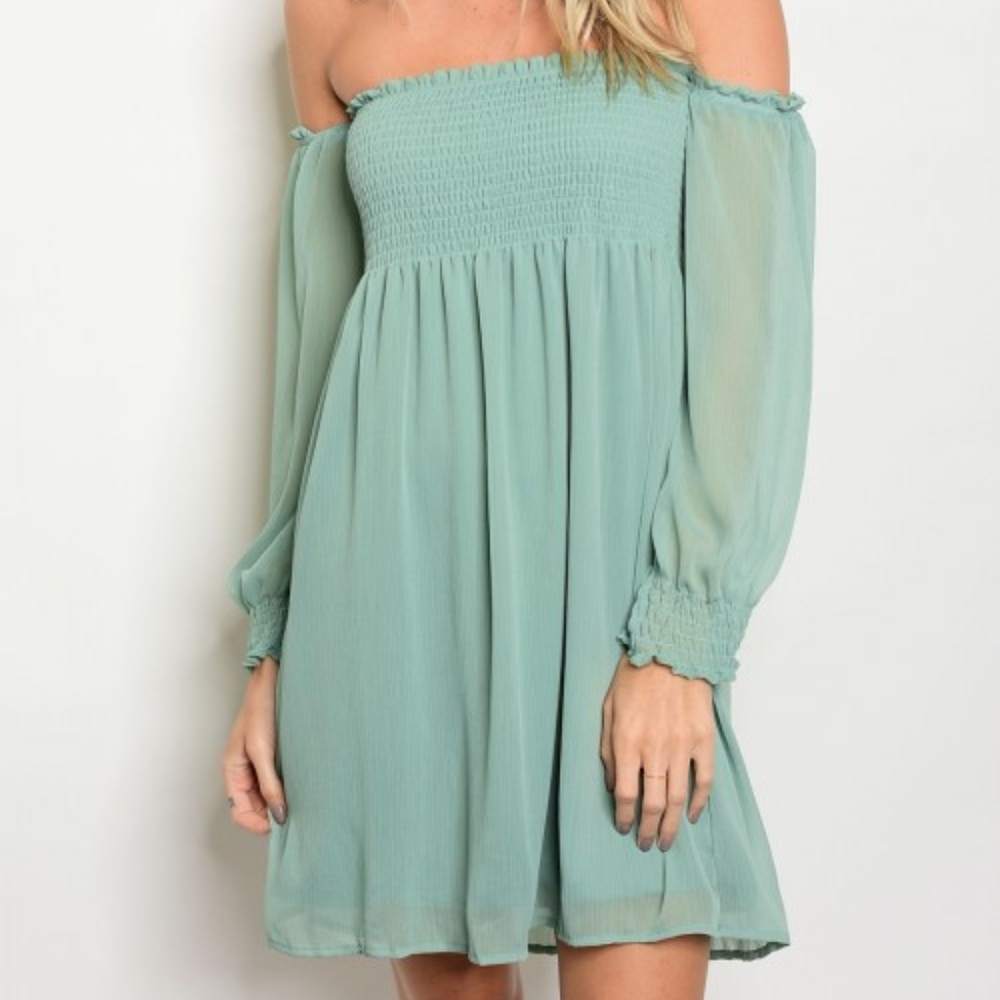 SAGE DRESS
